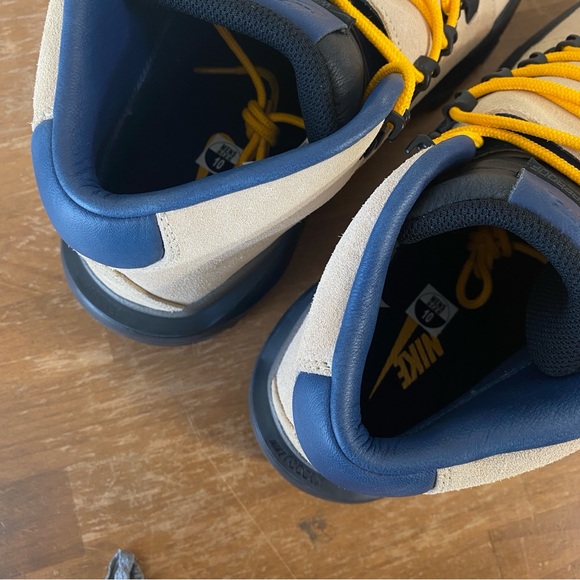 Nike Cygnal Desert Ore Beige Suede Navy Black Waterproof FV4332 201 - Size 10 - Picture 10 of 15